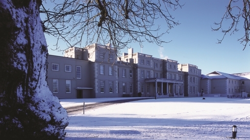 De Vere Wokefield Estate in the snow